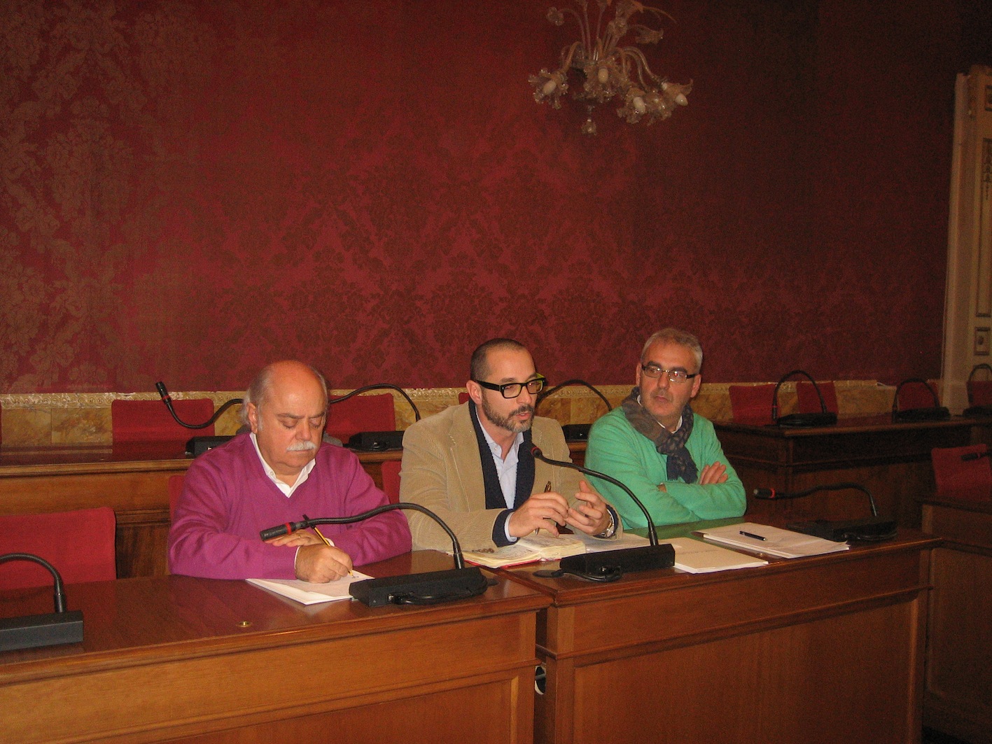 Presentazione Macerata Opera Festival 2013 Pettinari Micheli Carancini