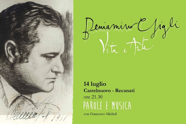 Domani l’anteprima di Vita e arte di Beniamino Gigli