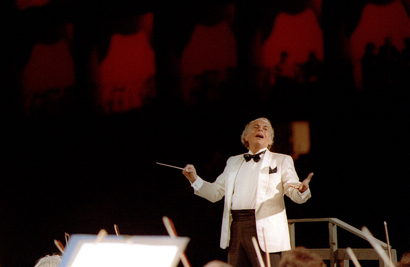 Anche lo Sferisterio ricorda Lorin Maazel