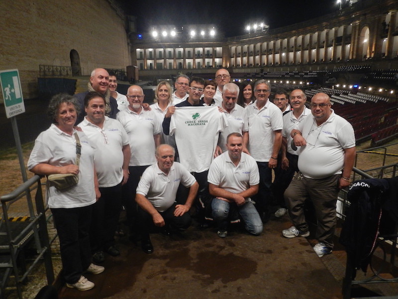 Il lavoro silenzioso dei volontari della Croce Verde